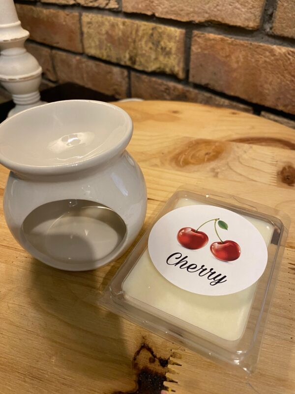 Wosk zapachowy Cherry + kominek