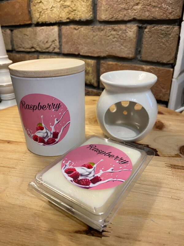 Świeca Raspberry - obrazek 2